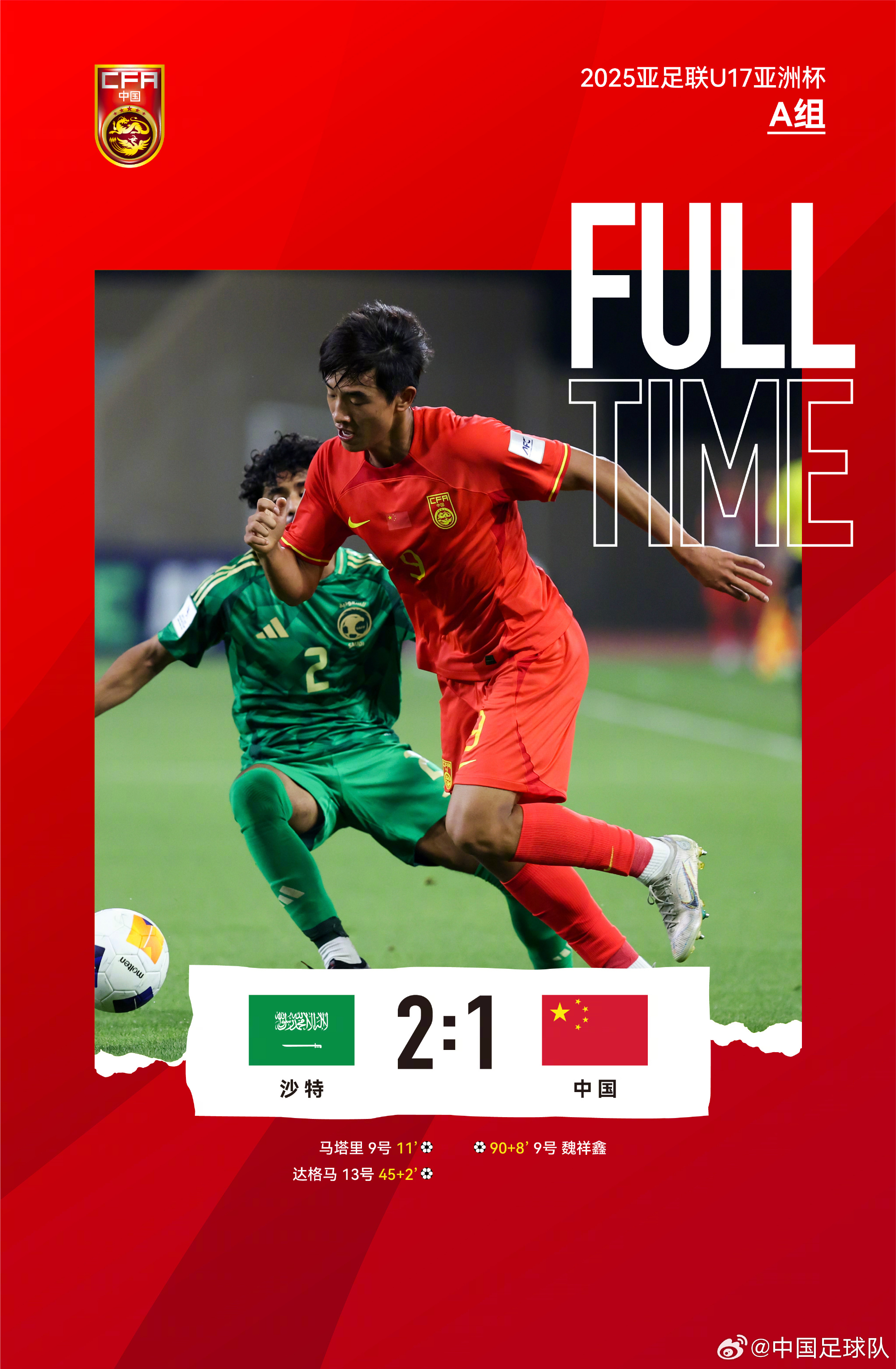 U17世界杯正式扩军至48支，中国U17却在小组赛提前