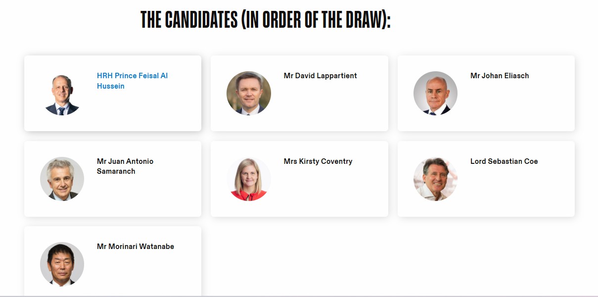 巴赫卸任后的七人参选：谁将成为国际奥委会新