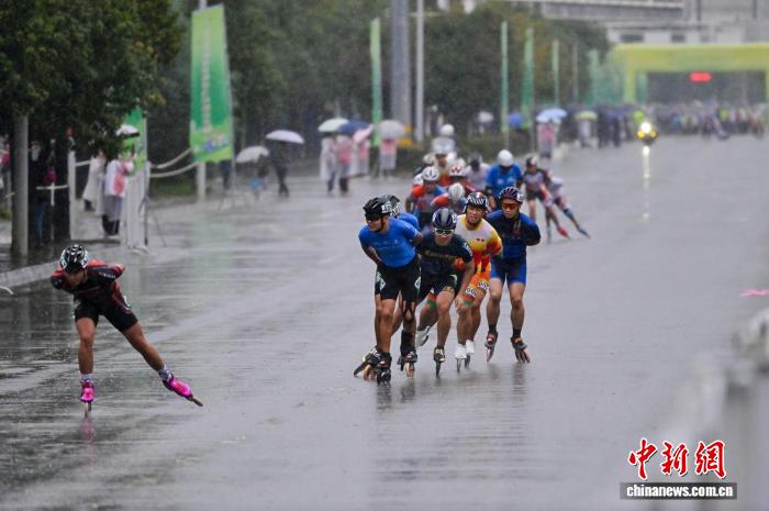 2025陕西省轮滑马拉松赛在汉中西乡开赛 赛事助力