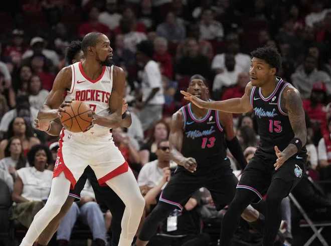 火箭逆转热火杜兰特里程